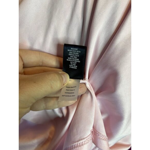 TORRID Pink Tie Dye Cold Shoulder Dress‎ Handkerchief Skater Dress Sz 0 (L) NWOT - Picture 12 of 12